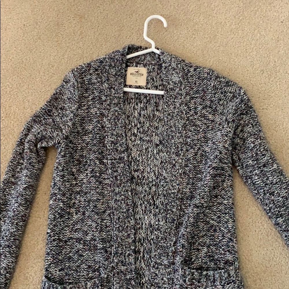 multi colored cardigan